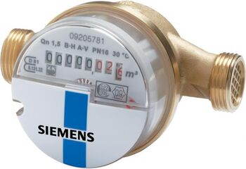 Apometru contor de apa Q32 5m3/h G3/4 30Gr. 80mm AP Siemens WFK30.D080