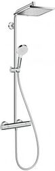Set dus Hansgrohe HG Crometta E 240 cu 1 jet cromată 27271000
