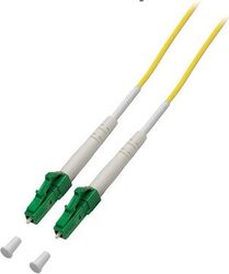 Cablu fibră optica helos LC-Apc/LC-Apc Simplex G652D, 9/125m OS2 galben 12,0m