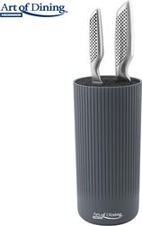 BLOC CUȚITE UNIVERSAL H23 CM, GRI, ART OF DINING BY HEINNER