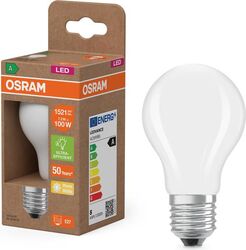 Bec LED Osram Classic A60, Ultra Efficient Light, E27, 7.2W (100W), 1521 lm, lumina caldă (3000K)