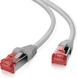 Cablu twisted pair CAT 6 helos, gri, 2m