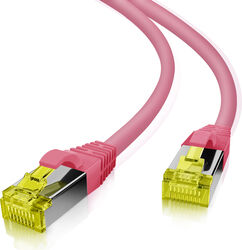 Cablu twisted pair KAT 6 helos, port magenta, 10m