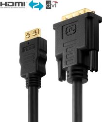 Cablu HDMI/DVI - Cablu instalare scurtă 0,50m