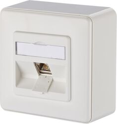 Dosa de date Metz CONNECT E-DAT modul 1 Port AP Cat.6A, alb