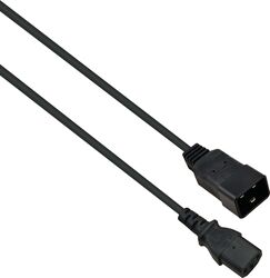 Sursa helos cablu prelungitor C13 la C20, negru, 1,8m