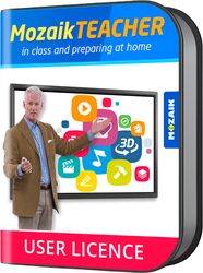 Mozaik TEACHER license for all platform, for one teacher, 1 year