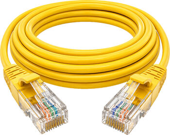 Patchcord cupru CAT6E UTP Galben 3M