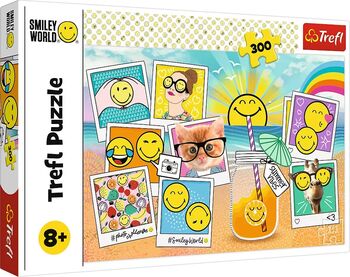 Puzzle Trefl 300 Zambete Din Vacanță