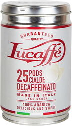 Cafea decafeinata Lucaffe 44mm ESE sistem capsule 25 bucati a 6 g
