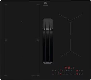 Plita incorporabila Electrolux ECC63410CT Inducție + Hota integrată 4 zone de gătit 60 cm (Negru)