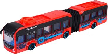 Autobuz Dickie Toys Volvo city bus 40 cm roșu — imaginea 2