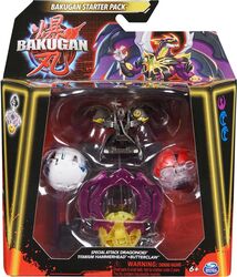BAKUGAN STARTER PACK DRAGONOID TITANIUM HAMMERHEAD BUTTERCLAW