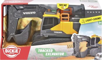 Dickie EXCAVATOR VOLVO CU SENILE SUNETE SI LUMINI