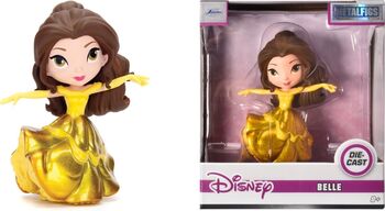 JADA FIGURINA DISNEY Princess BELLE CU ROCHIȚĂ AURIE 10CM