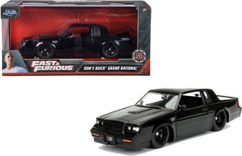 MAȘINUȚĂ METALICA FAST AND FURIOUS 1987 BUICK SCARĂ 1 LA 24