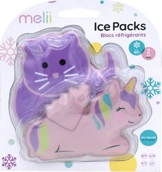 SET 2 PACHETE GEL TERMIC Melii MODEL UNICORN PISICA