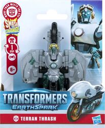 Transformers EARTHSPARK FIGURINA TERRAN THRASH 1 STEP SMASH TO CHANGE