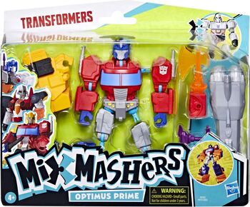 Transformers MIX MASHERS SET FIGURINA OPTIMUS PRIME 12CM SI ACCESORII
