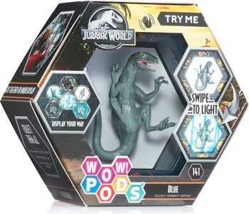 WOW PODS - Dino BLUE SI CU EFECTE SONORE