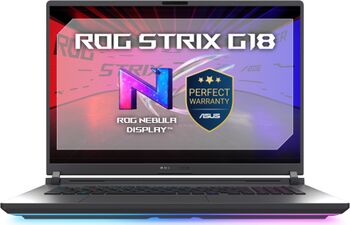 Laptop Gaming ASUS ROG Strix G18 G815LR (Procesor Intel® Core™ Ultra 9 290HX Plus (36M Cache, up to 5.50 GHz), 18inch 2.5K 240Hz, 32GB DDR5, 1TB SSD, NVIDIA GeForce RTX 5070 Ti @12GB, Negru/Gri)