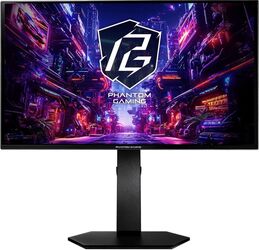 Gaming QD-OLED ASRock 27inch PGO27QSA, QHD (2560 x 1440), HDMI, DisplayPort, Pivot, 240 Hz, 0.03 ms (Negru)