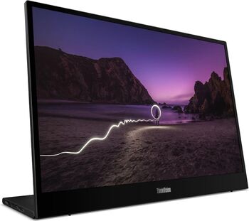Lenovo 16" IPS ThinkVision M16 WUXGA (1920x1200) USB-C negru