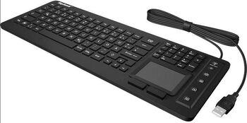 Tastatura KeySonic KSK-6231INEL USB Waterproof (Negru)