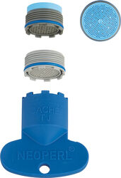 Aerator Grohe, flow straightener, debit 13,5l/min, filet tata, filet exterior, cheie inclusă