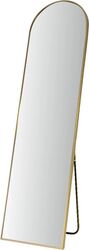 Oglindă decorativă de podea ramă metalica aramiu 150x40 cm