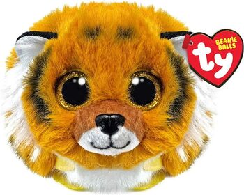 PLUS Ty 8CM BEANIE BALLS CLAWSBY TIGRUL