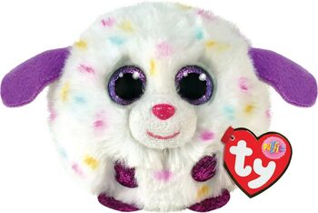 PLUS Ty 8CM BEANIE BALLS MUNCHKIN CĂȚELUȘUL ALB