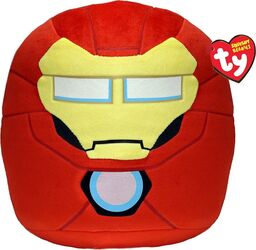 PLUS Ty SQUISHY BEANIES MARVEL IRON MAN 30CM