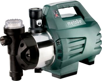 Unelte pentru grădină Metabo HWAI 4500 Inox (600979000), mașina de apa domestica (negru/verde, 1300 wați)