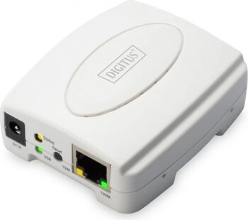 Digitus DN-13003-2 servere de imprimante Ethernet LAN Alb