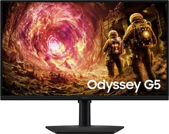 gaming Samsung 27" 180Hz IPS 1ms QHD (2560x1440) HDMI DisplayPort Pivot negru