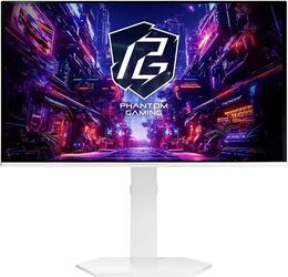 gaming AsRocK 27" 240Hz QD-OLED 0.03ms PGO27QSA-W QHD (2560x1440) HDMI DisplayPort Pivot alb