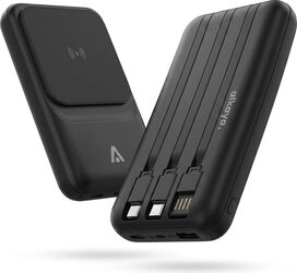 Baterie externă Alkaya 10000 mAh 22.5 W PD3.0 QC4.0 External Battery for Mobile Phone Fast Charging Display External Battery with USB-C Cable USB C Outputs Inputs Portable Charger