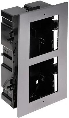 Ramă montaj ingropat 2 module pentru Interfon modular - Hikvision DS-KD-ACF2