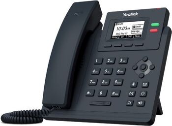 Yealink SIP-T31W telefoane IP Gri 2 linii LCD Wi-Fi