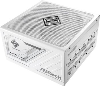 Sursa AsRocK 1200W 80+ Gold ATX 3.1 Steel Legend SL-1200G / Cybenetics Platinum modulară 13.5cm alb