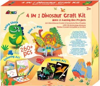 Set creativ 4 in 1 - Dinozauri