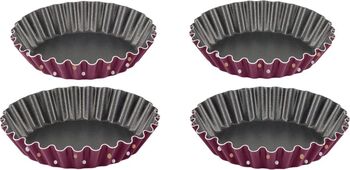 Set 4 forme pentru copt brioșe Tefal PerfectBake J5558102, 11 cm, înveliș antiaderent — imaginea 2