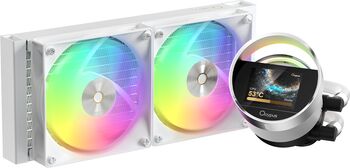 Cooler procesor lichid 240 AIO Ocypus ARGB Sigma L24 White