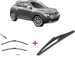 Set 3 ștergătoare Nissan JUKE F15 2010-2019 pentru parbriz și lunetă Valeo Silencio