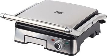 Grătar electric iHunt Bro Dual Grill XXL 1800W Argintiu