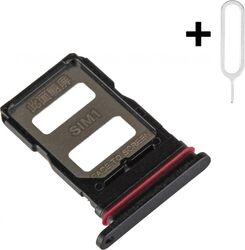 Tavita/Suport SIM pentru Xiaomi Poco X7 + Cheita de extragere SIM cadou Negru