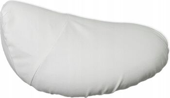 Husa pentru scaun cosmetic de coafura diam. 36 Alb