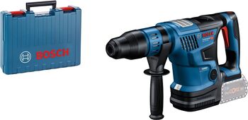 Unelte bormasina Bosch BITURBO GBH 18V-36 C Professional solo (albastru/negru, fără acumulator și incarcator, cu modul Bluetooth, in carcasa)