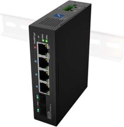 Switch Lanberg ILGE-4P-2S-90 4 porturi PoE
